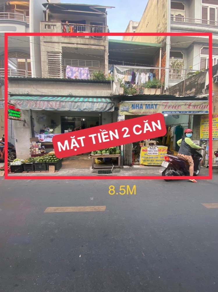 Bán nhà mặt tiền Phan Văn Hân, Bình Thạnh