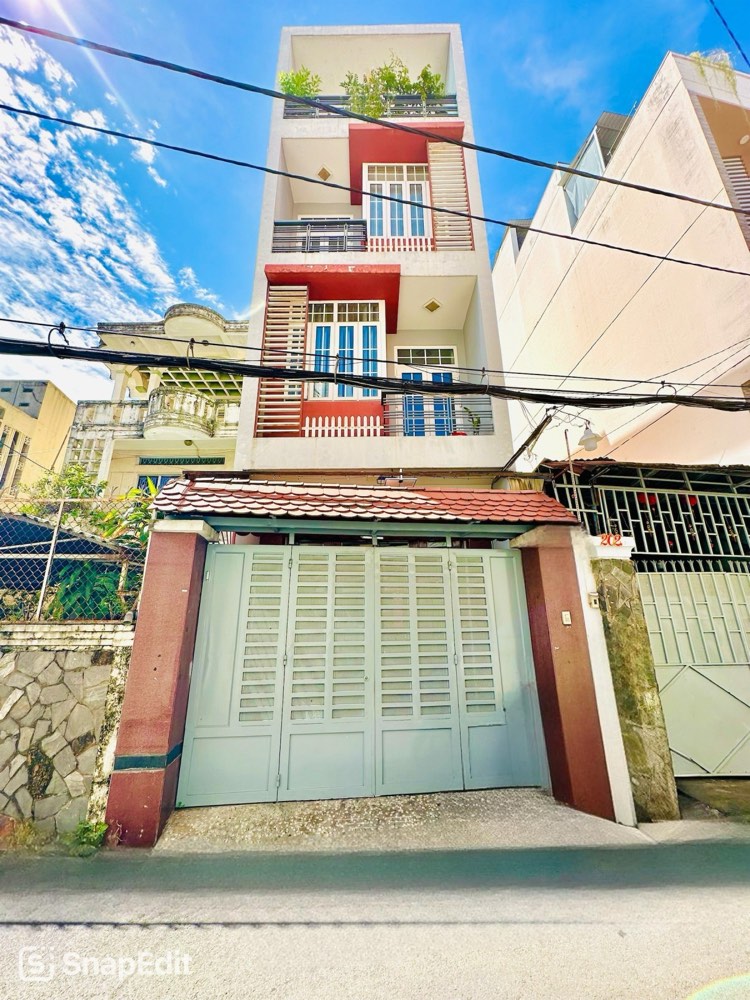 Bán nhà hẻm 5 Nơ Trang Long, Bình Thạnh