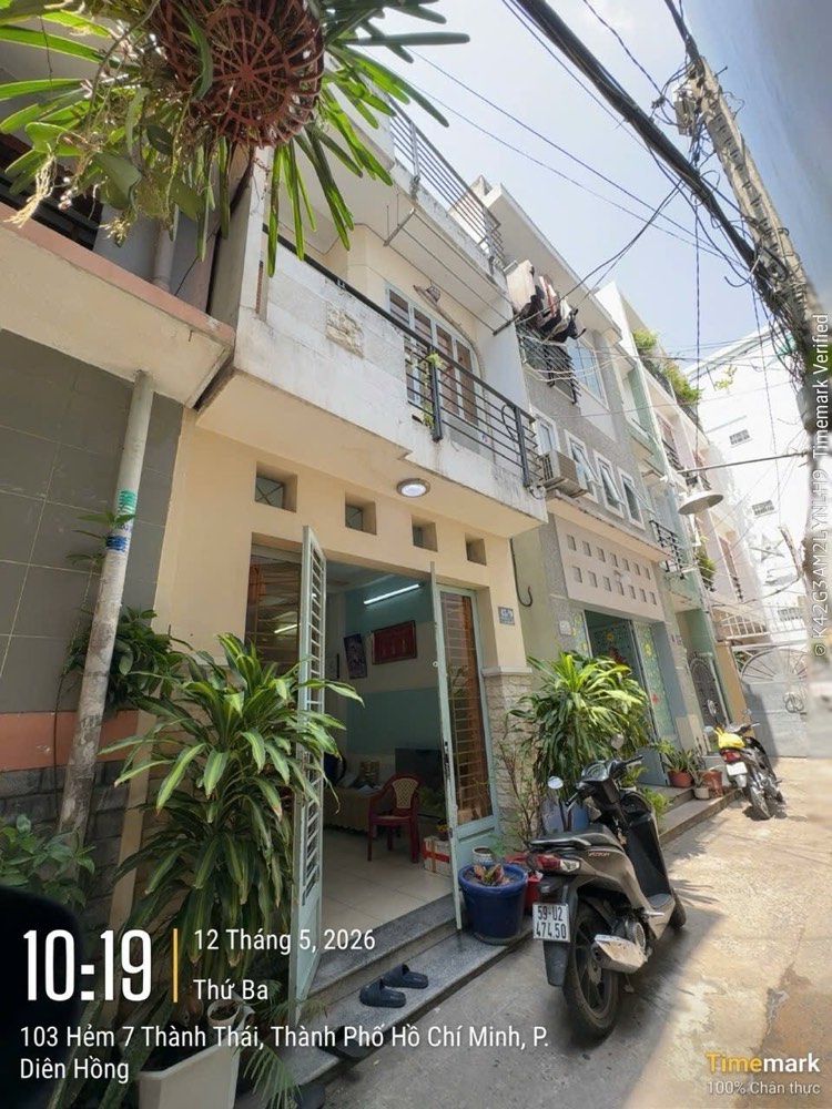 Bán nhà hẻm 45 Nguyễn Ngọc Lộc, Quận 10