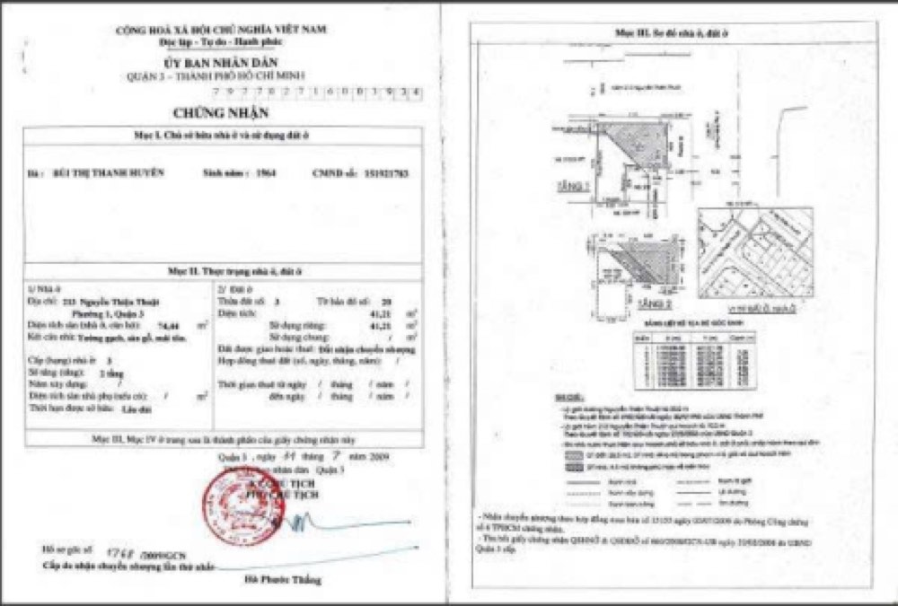 Bán nhà mặt tiền Nguyễn Thiện Thuật, Quận 3 - ảnh chính