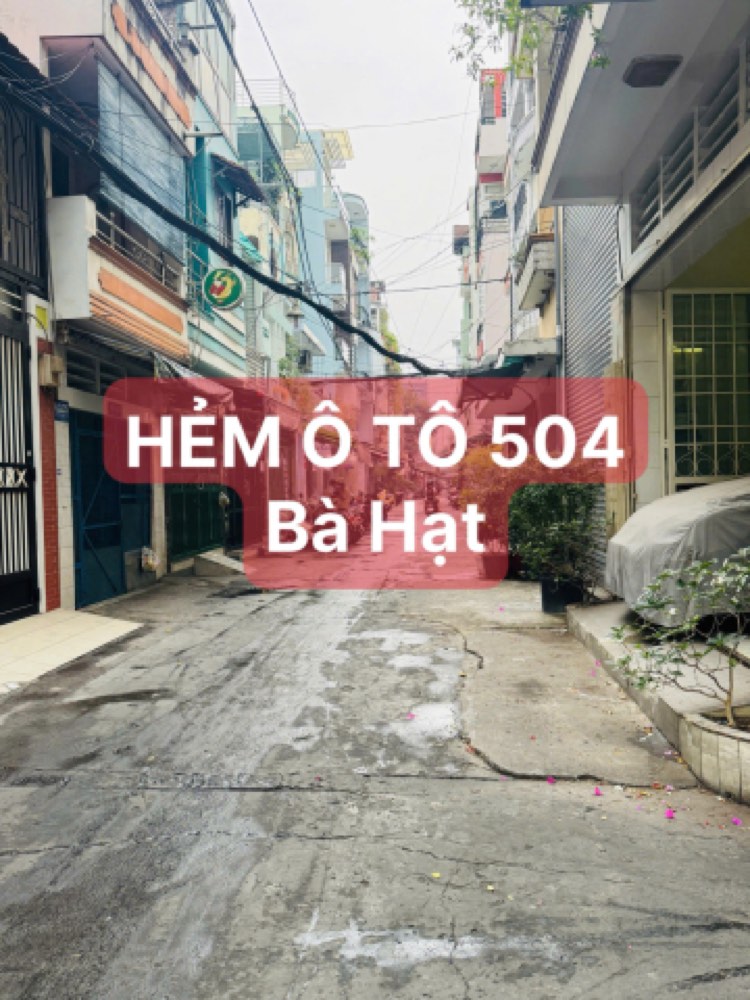 Bán nhà hẻm 504 Bà Hạt, Quận 10 - ảnh chính