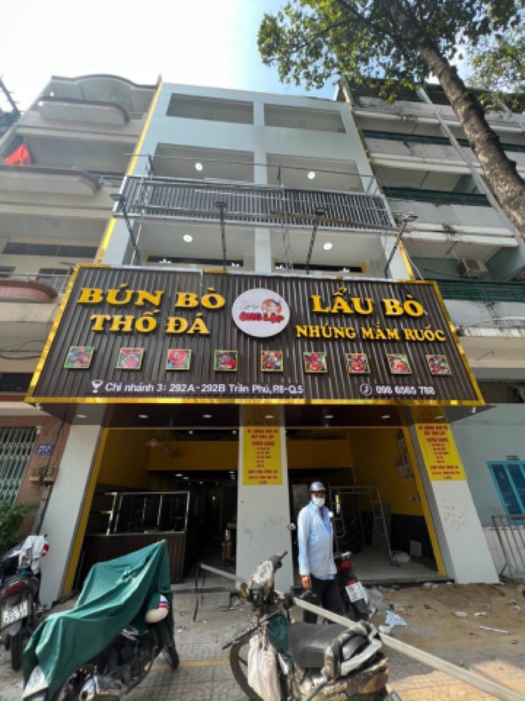 Bán nhà mặt tiền 292A-292B Trần Phú, Quận 5 - ảnh 1