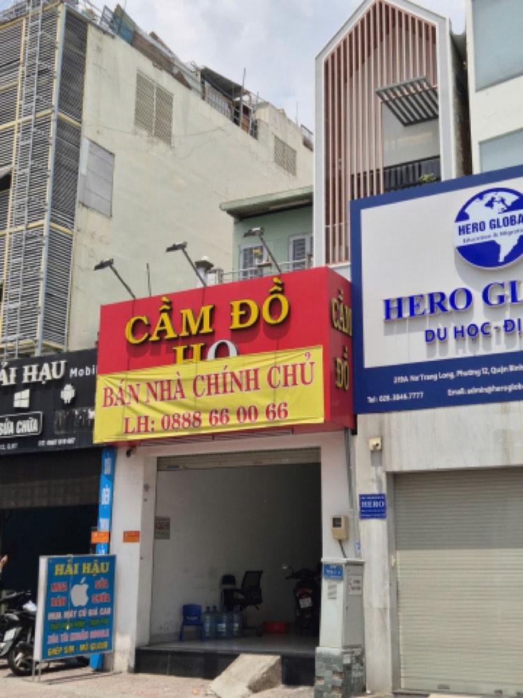 Bán nhà mặt tiền Nơ Trang Long, Bình Thạnh - ảnh chính