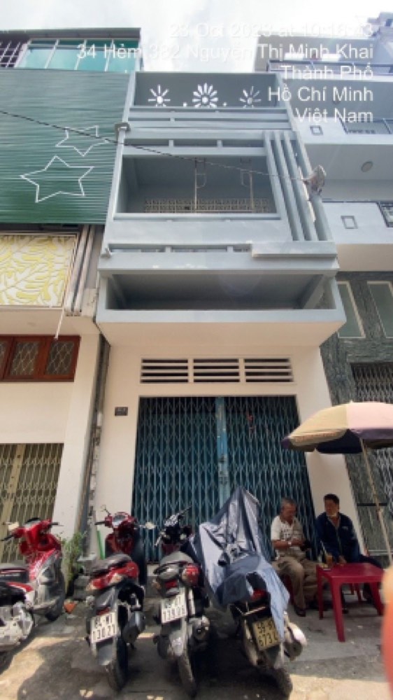 Bán nhà hẻm 382 Nguyễn Thị Minh Khai, Quận 3 - ảnh 1