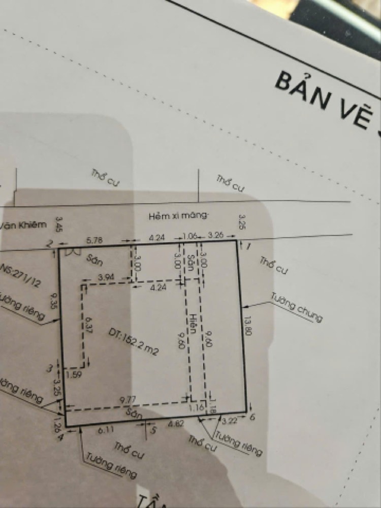 Bán nhà hẻm 271 Ung Văn Khiêm, Bình Thạnh - ảnh 1