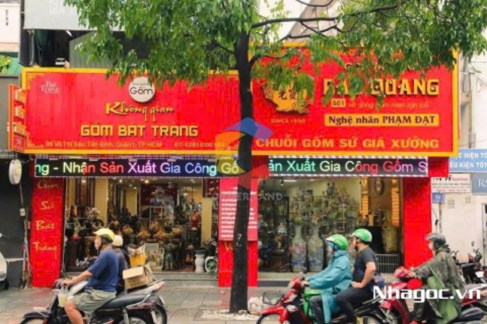 Bán nhà mặt tiền 98 Võ Thị Sáu, Quận 1