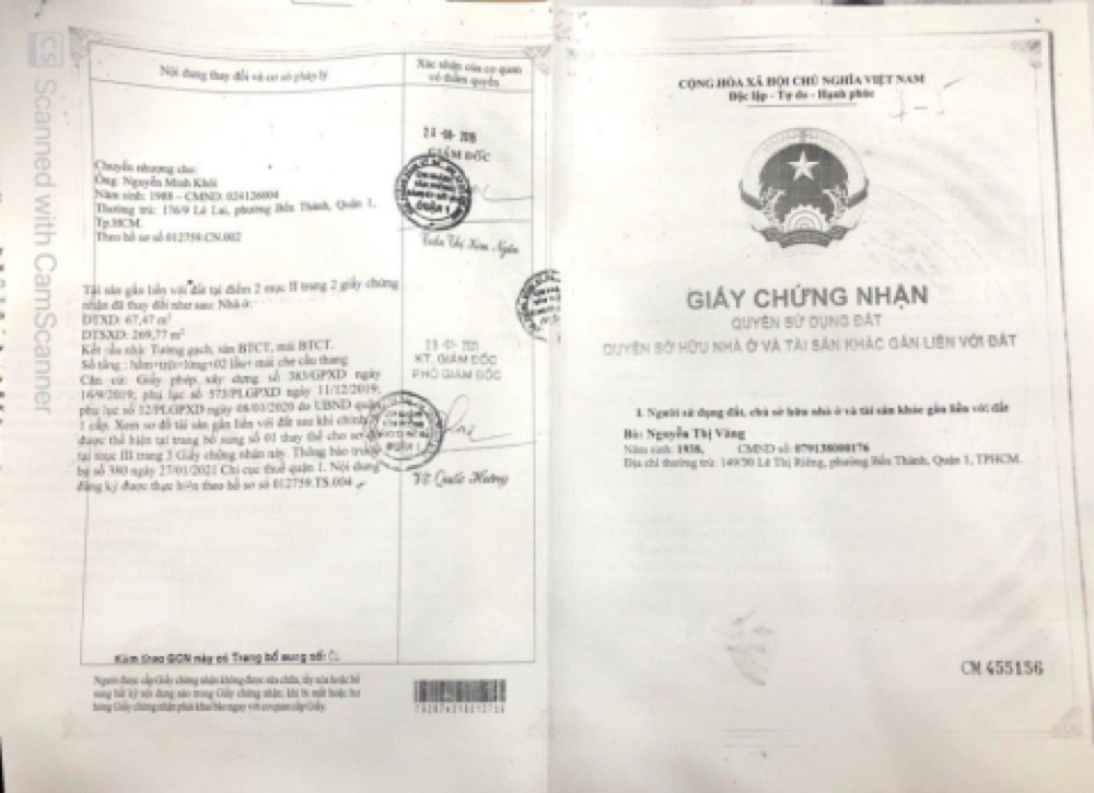 Bán nhà hẻm 149 Lê Thị Riêng, Quận 1 - ảnh 1