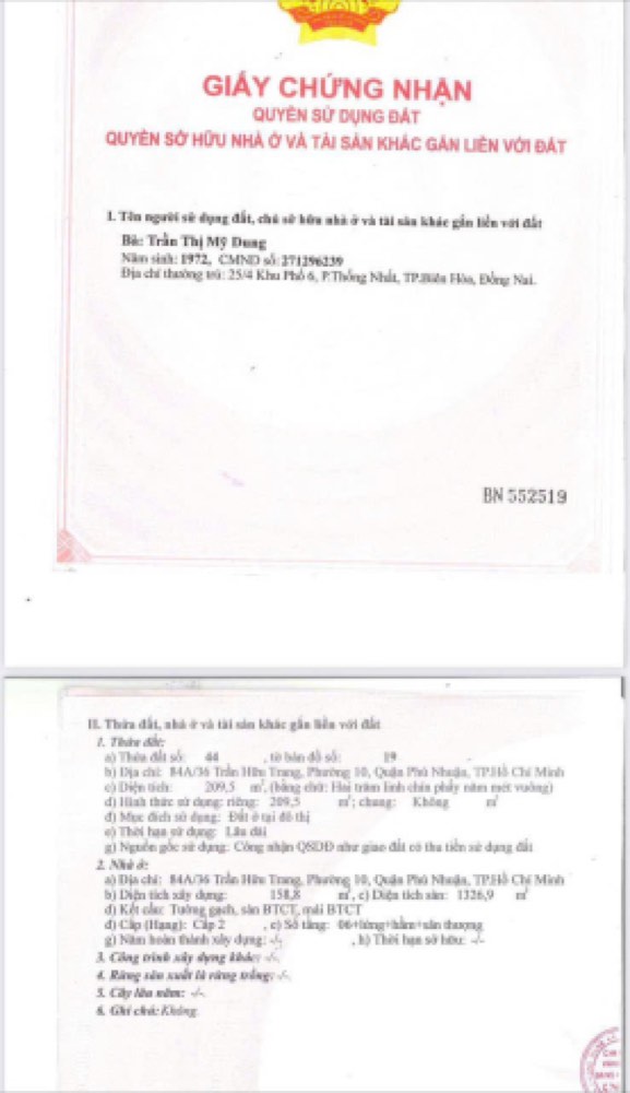 Bán nhà 84A/36 Trần Hữu Trang, Phú Nhuận - ảnh 1