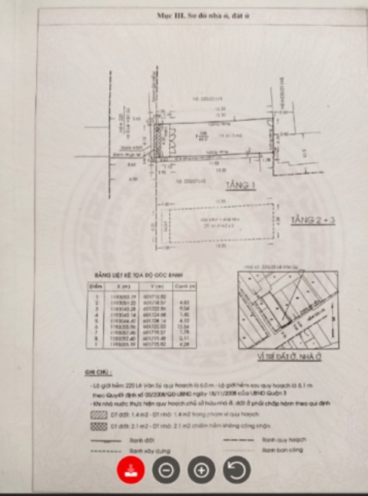 Bán nhà hẻm 220 Lê Văn Sỹ, Quận 3 - ảnh 1