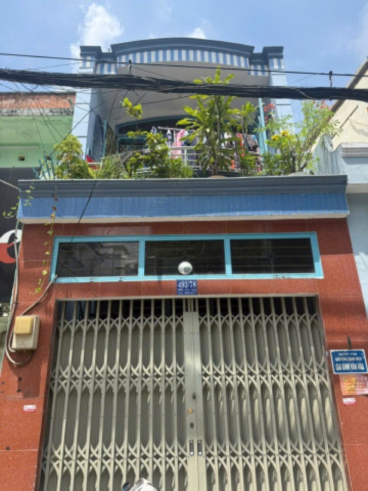 Bán nhà hẻm 493 Cách Mạng Tháng Tám, Quận 10 - ảnh chính