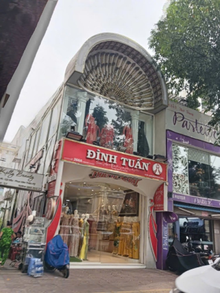 Bán nhà mặt tiền 266A Pasteur, Quận 3