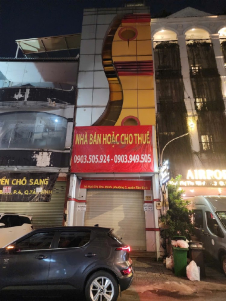 Bán nhà mặt tiền Ngô Thị Thu Minh, Tân Bình