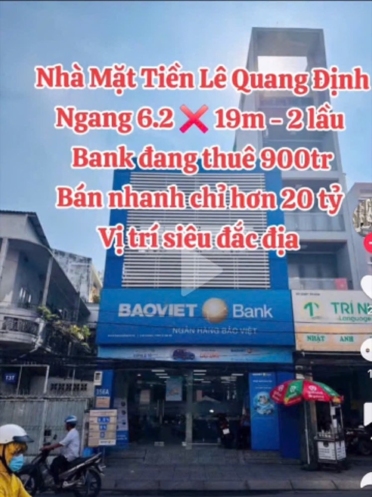 Bán nhà mặt tiền Lê Quang Định, Bình Thạnh - ảnh 1