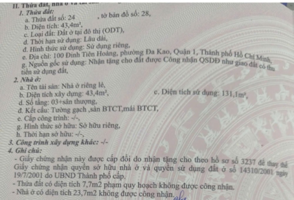 Bán nhà mặt tiền Đinh Tiên Hoàng, Quận 1 - ảnh 1