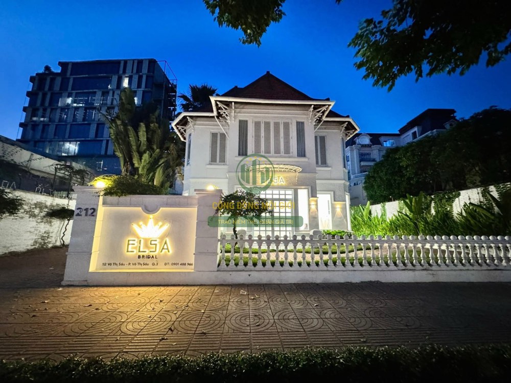 Bán nhà mặt tiền 212 Võ Thị Sáu, Quận 3
