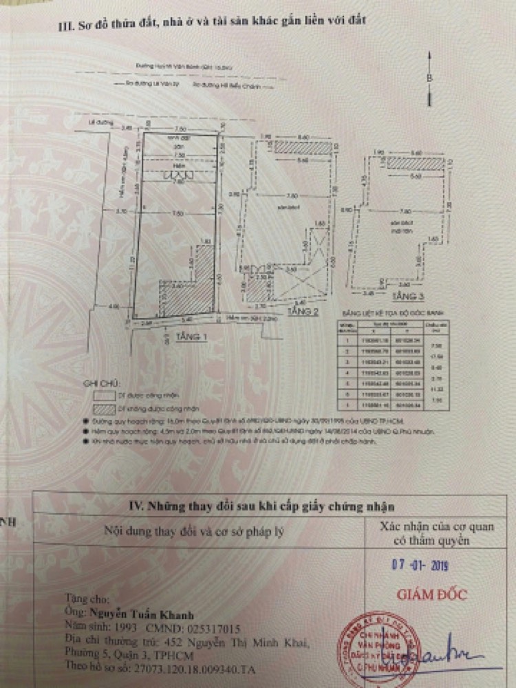 Bán nhà mặt tiền 279 Huỳnh Văn Bánh, Phú Nhuận