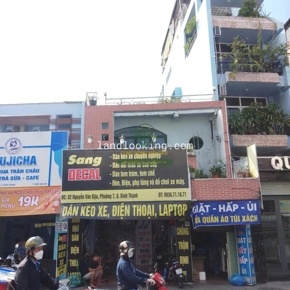 Bán nhà mặt tiền 92 Nguyễn Văn Đậu, Bình Thạnh