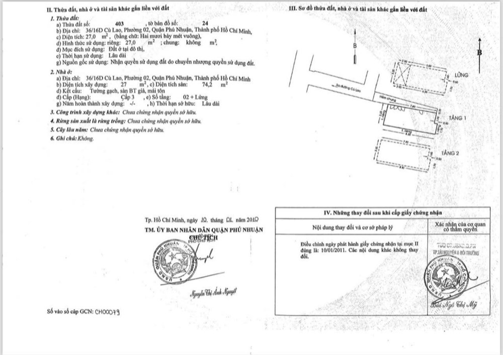 Bán nhà đường Cù Lao, Phú Nhuận - ảnh 2