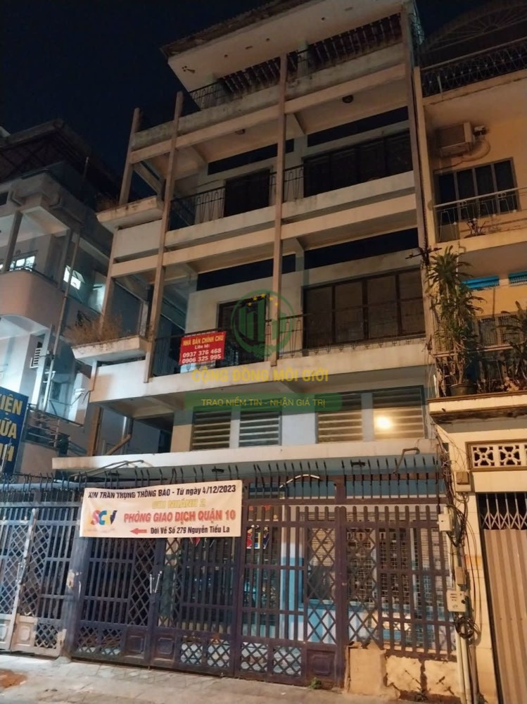 Bán nhà hẻm 315 Nguyễn Tiểu La, Quận 10 - ảnh chính