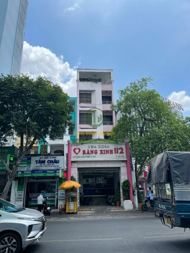 Bán nhà mặt tiền Trần Quốc Thảo, Quận 3