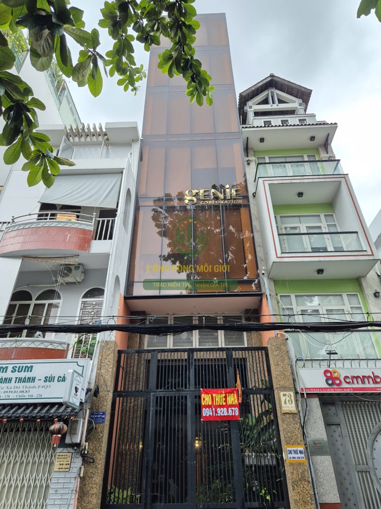 Bán nhà mặt tiền Số 3 Cư Xá Đô Thành, Quận 3